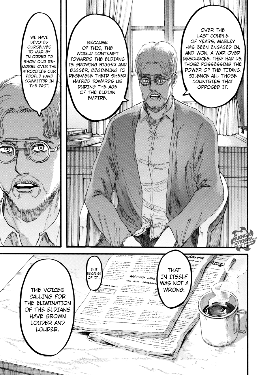Attack on Titan manga, chapter 95, page 12 of 45