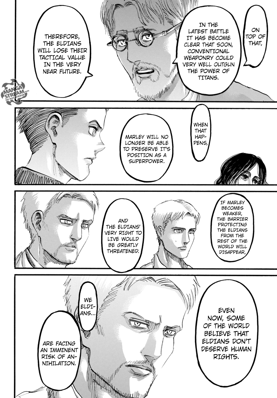 Attack on Titan manga, chapter 95, page 13 of 45