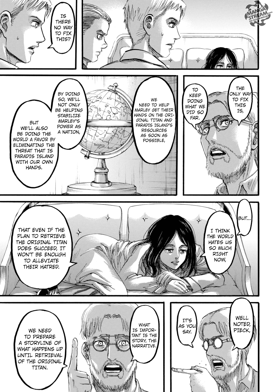 Attack on Titan manga, chapter 95, page 14 of 45