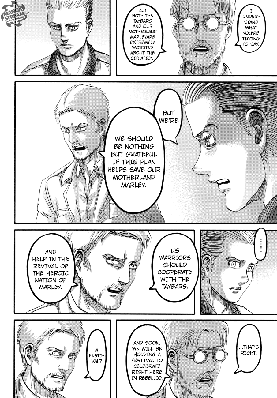 Attack on Titan manga, chapter 95, page 17 of 45