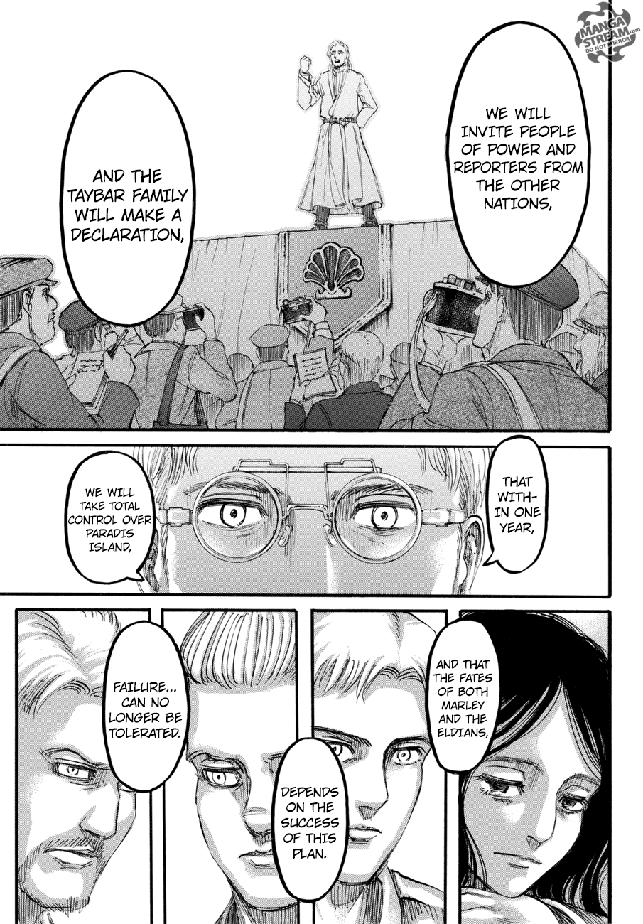 Attack on Titan manga, chapter 95, page 18 of 45