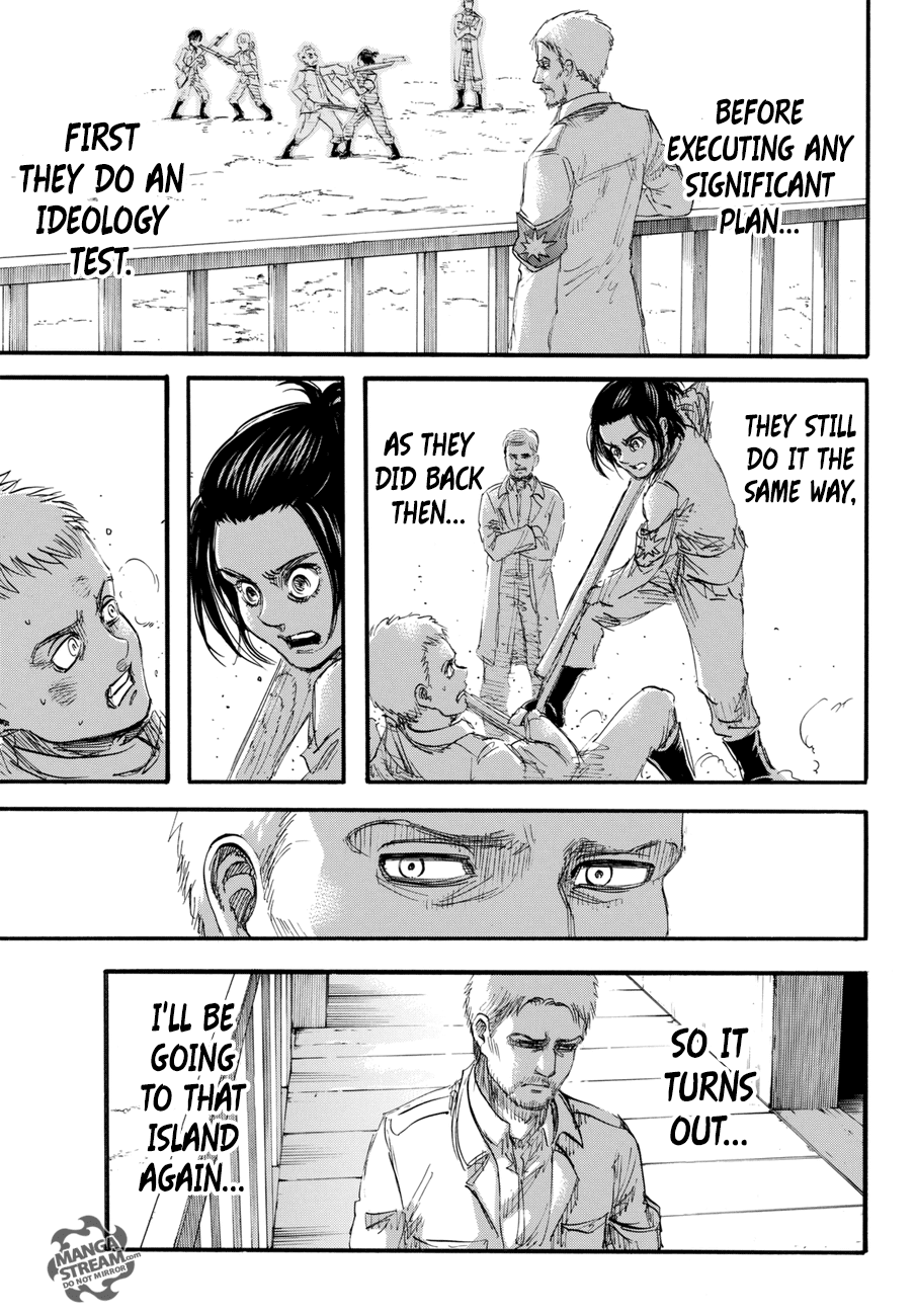 Attack on Titan manga, chapter 95, page 20 of 45