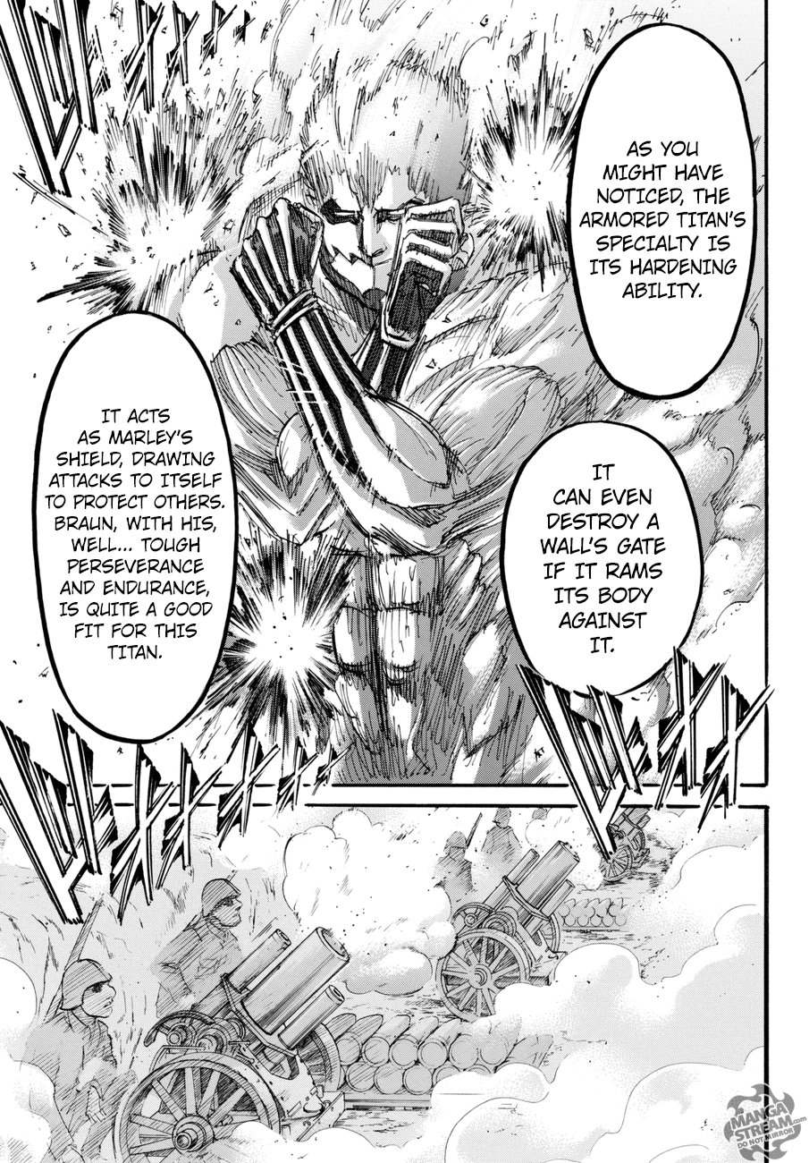 Attack on Titan manga, chapter 95, page 23 of 45