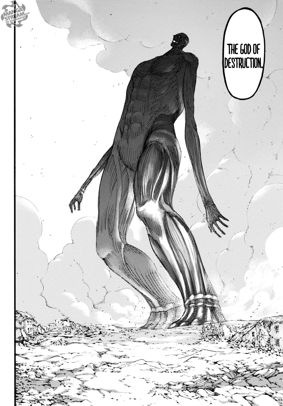 Attack on Titan manga, chapter 95, page 28 of 45