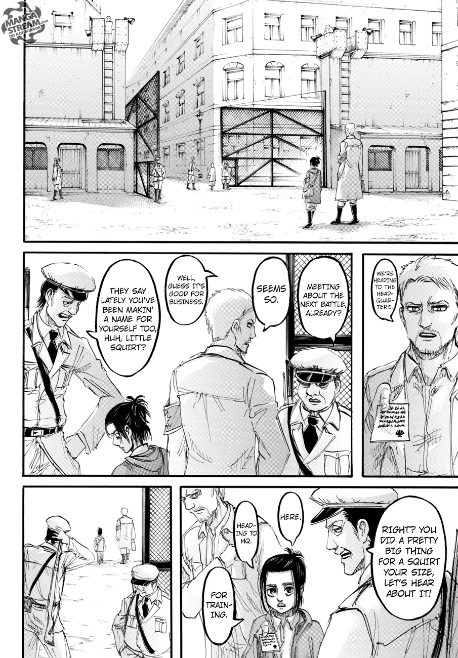 Attack on Titan manga, chapter 95, page 3 of 45