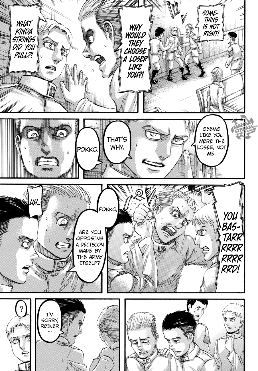 Attack on Titan manga, chapter 95, page 31 of 45