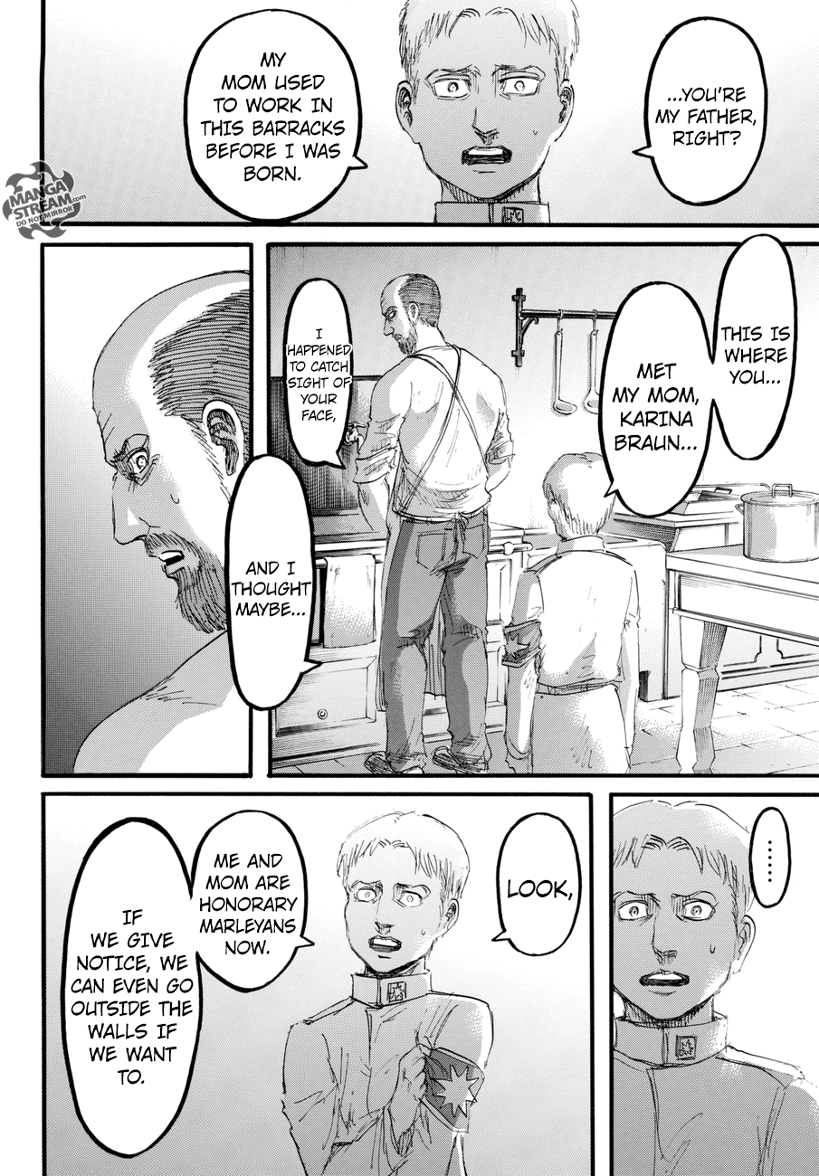 Attack on Titan manga, chapter 95, page 34 of 45