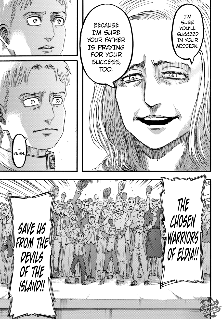 Attack on Titan manga, chapter 95, page 37 of 45