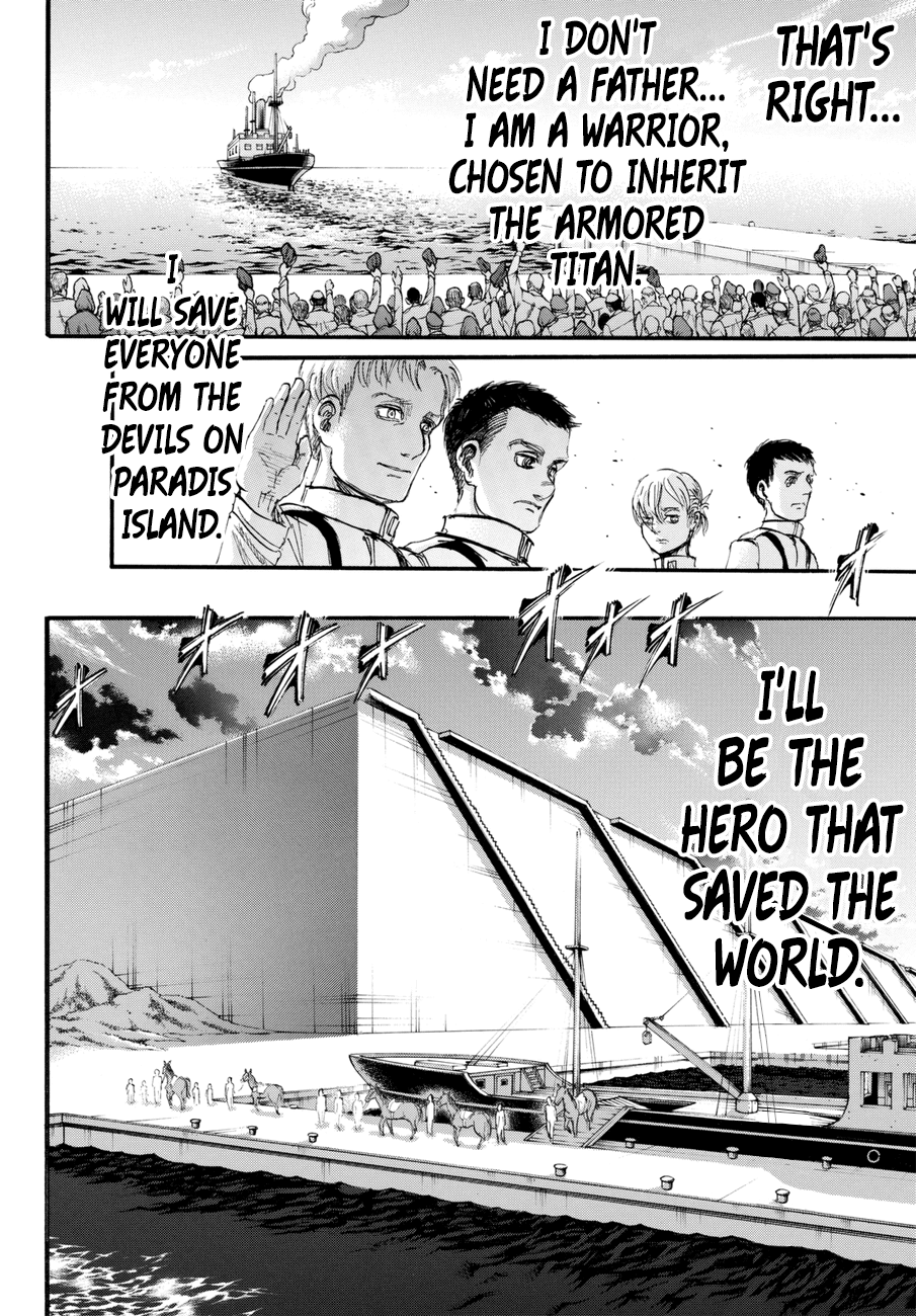 Attack on Titan manga, chapter 95, page 38 of 45