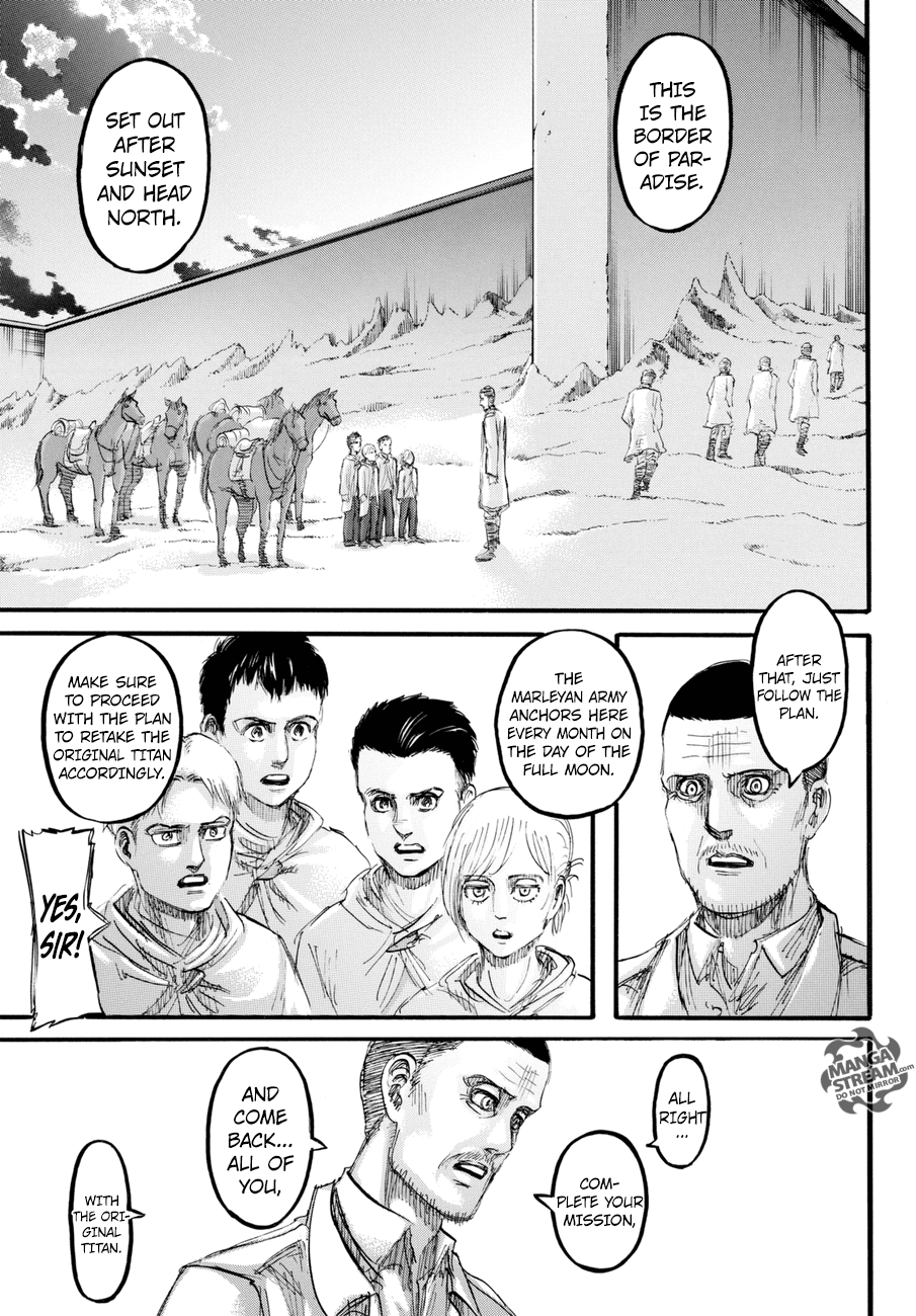 Attack on Titan manga, chapter 95, page 39 of 45