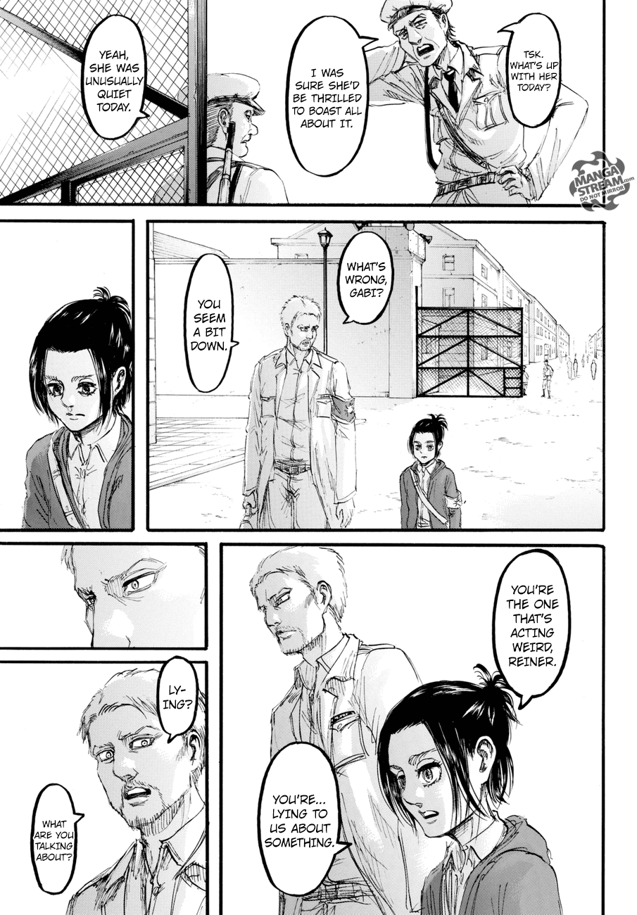 Attack on Titan manga, chapter 95, page 4 of 45