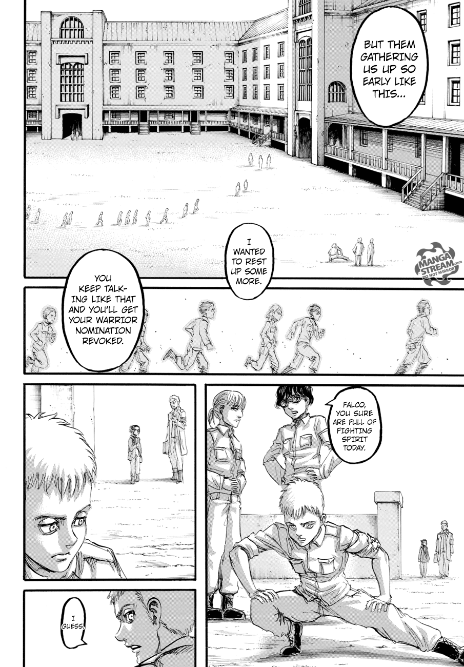 Attack on Titan manga, chapter 95, page 7 of 45