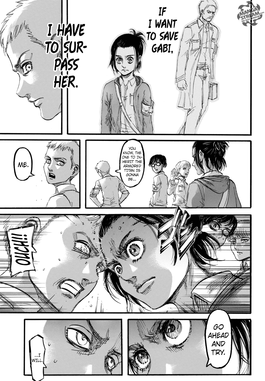 Attack on Titan manga, chapter 95, page 8 of 45