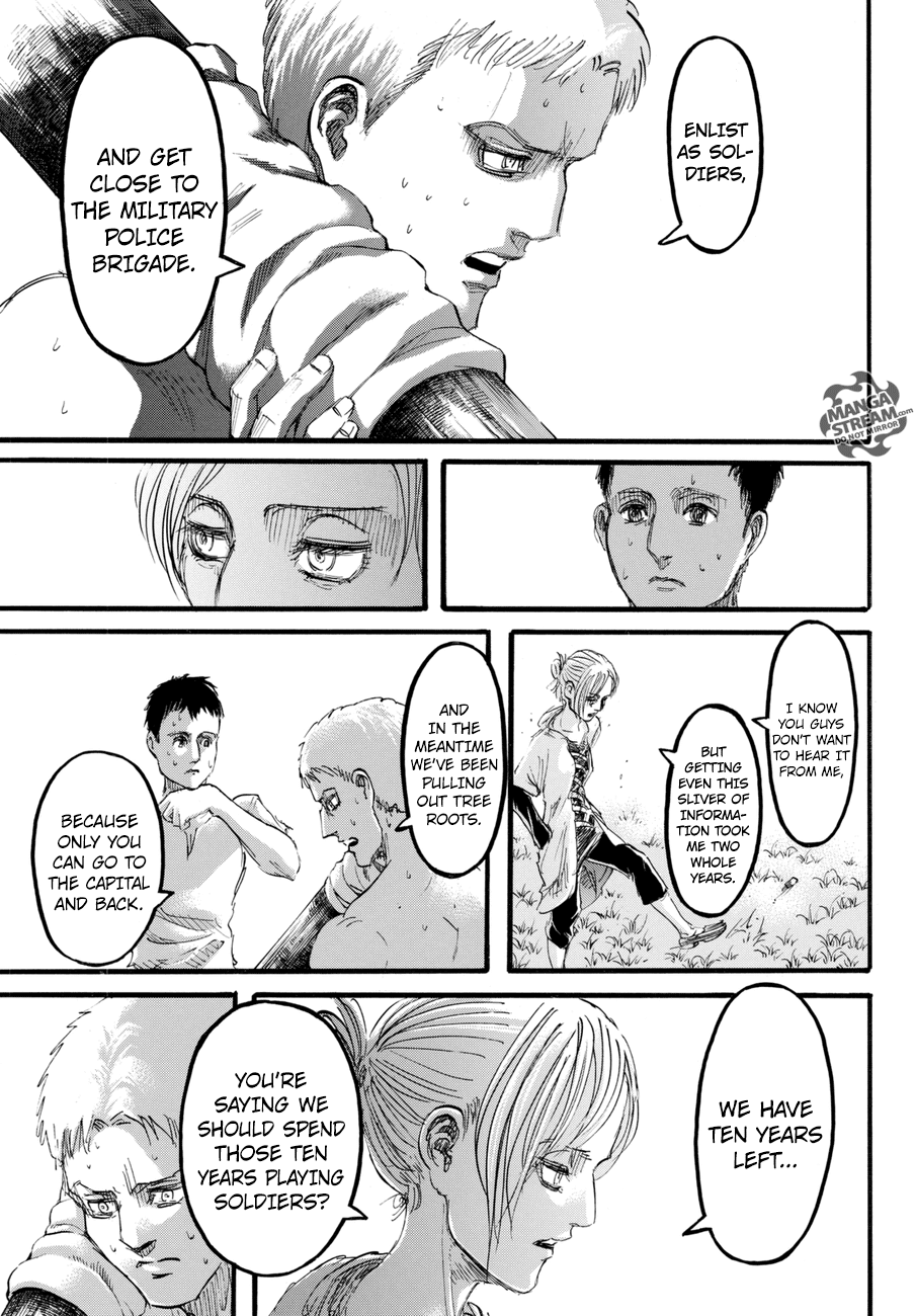 Attack on Titan Chapter 96 page 42 - Chapter 96