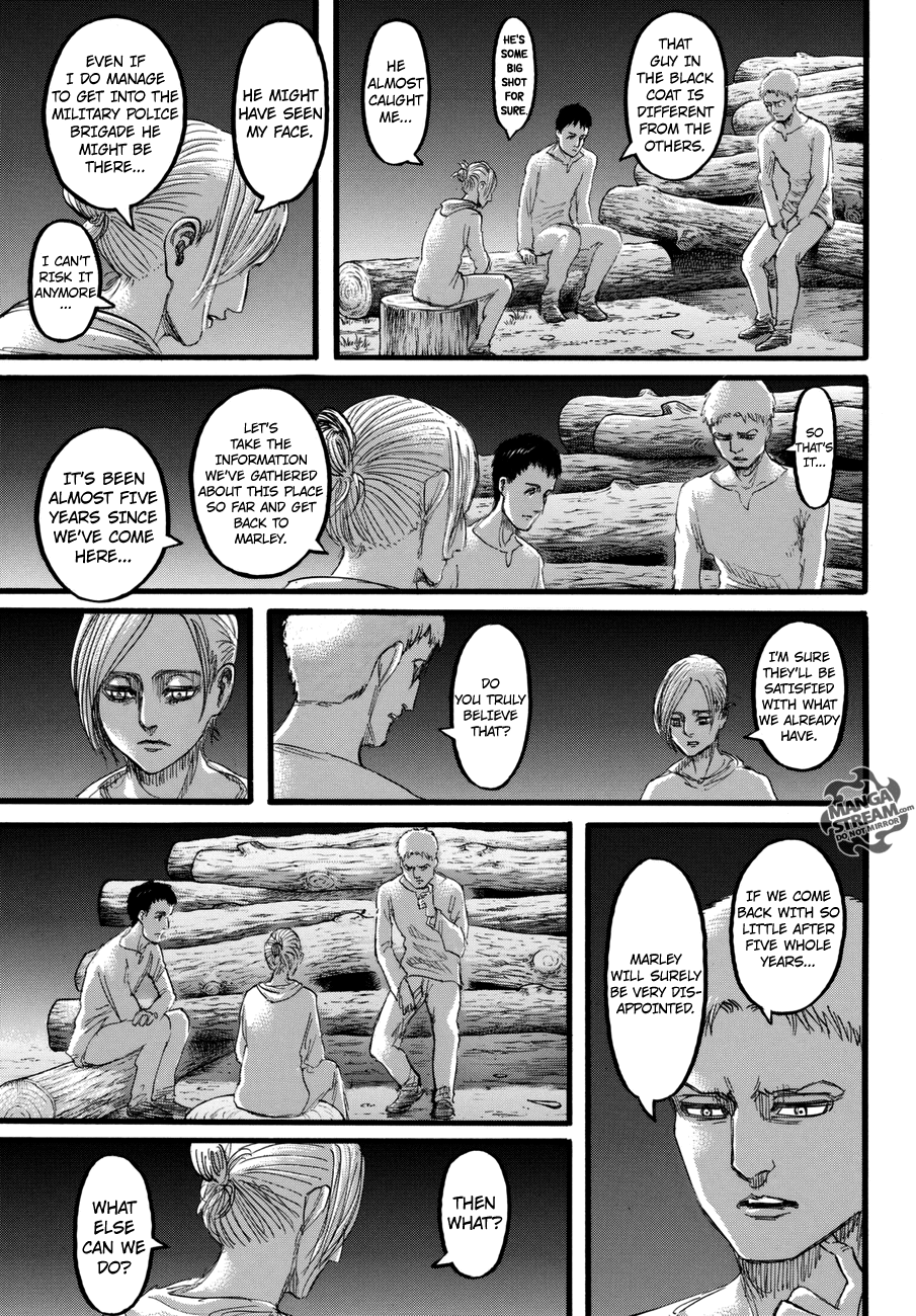 Attack on Titan manga, chapter 97, page 10 of 45