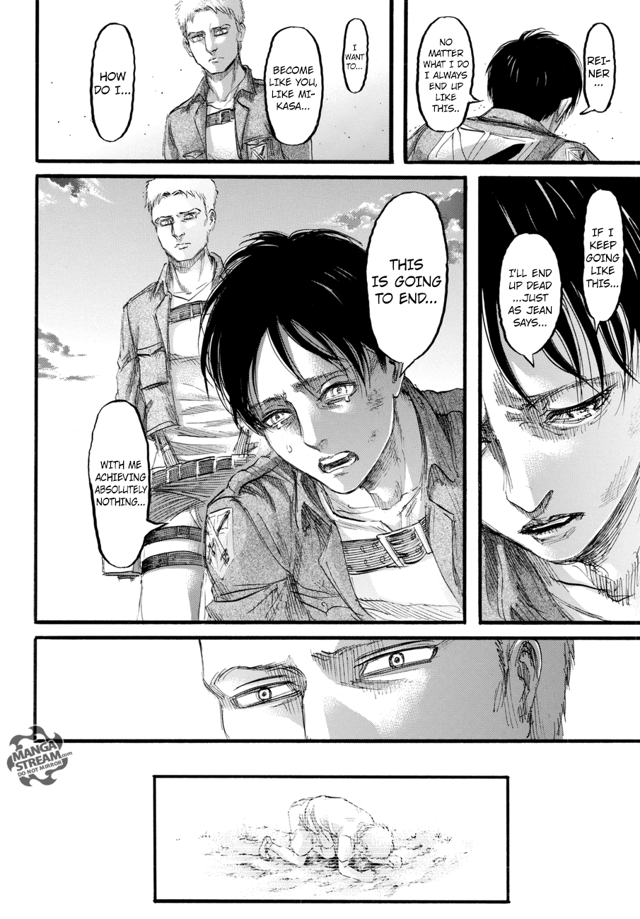 Attack on Titan manga, chapter 97, page 15 of 45