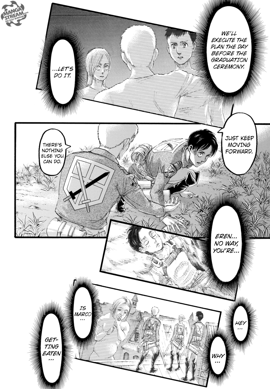 Attack on Titan manga, chapter 97, page 17 of 45