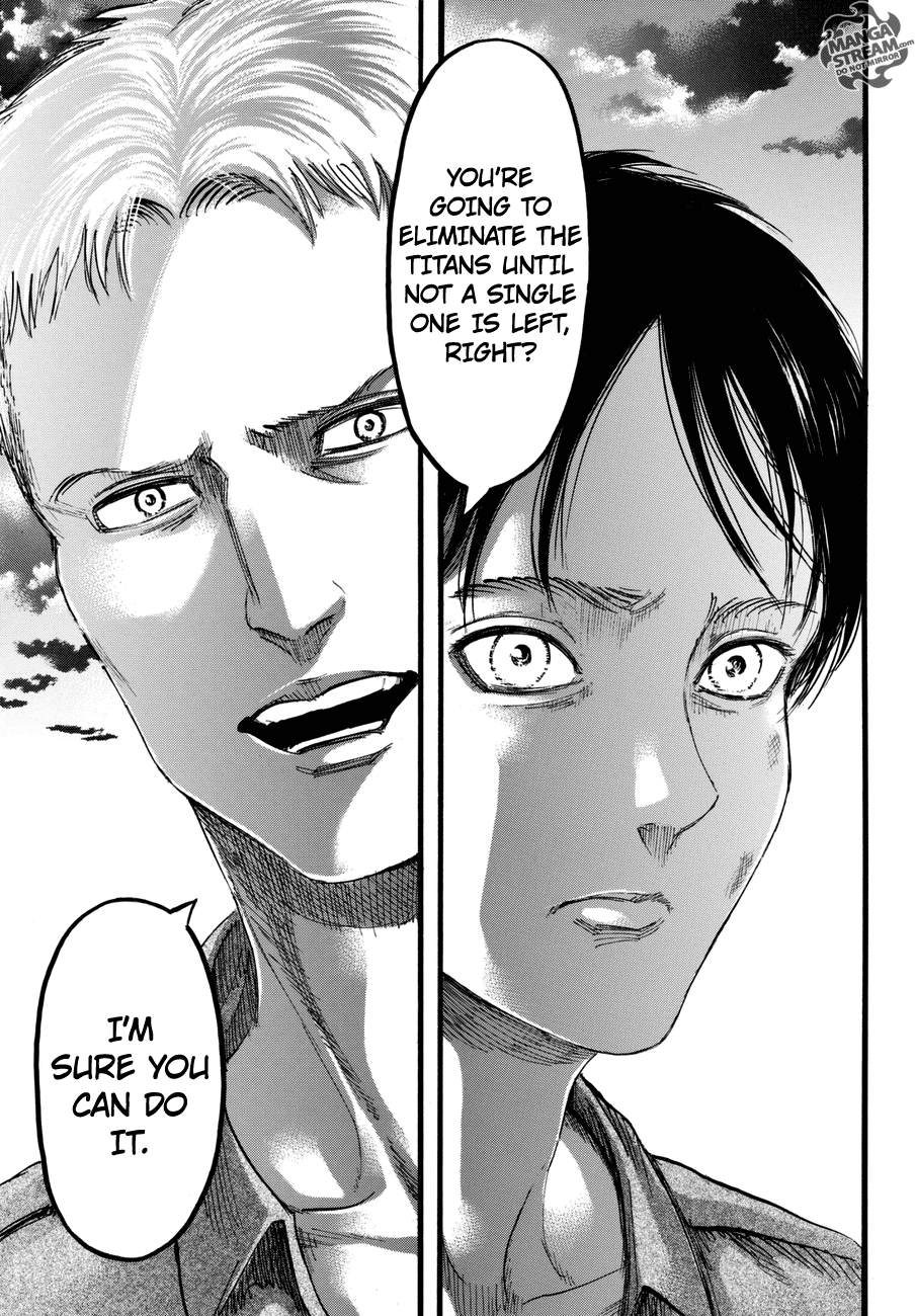 Attack on Titan manga, chapter 97, page 20 of 45