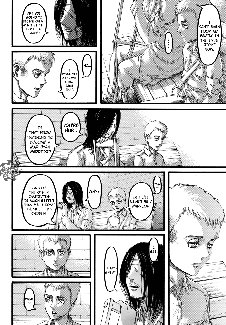 Attack on Titan manga, chapter 97, page 27 of 45