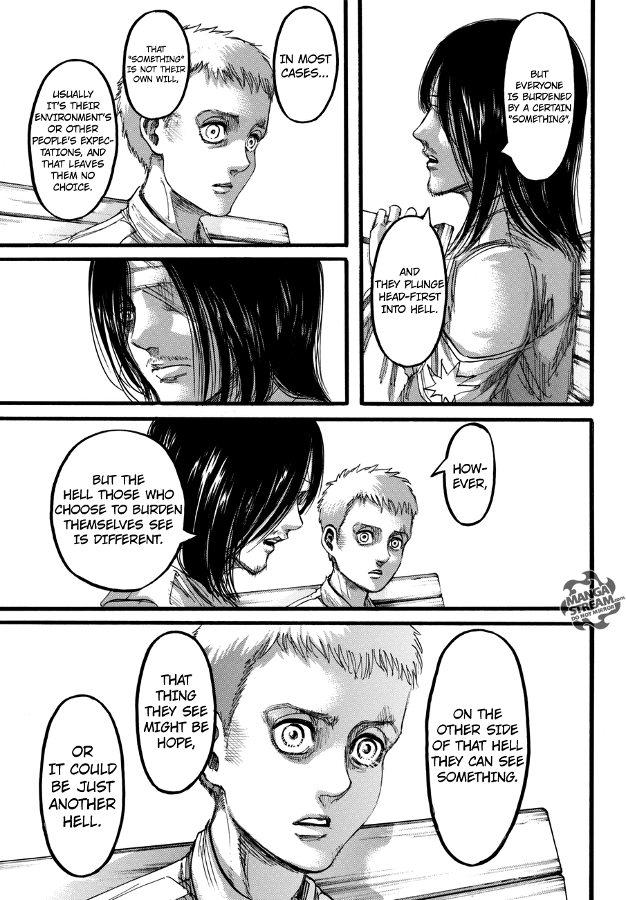 Attack on Titan manga, chapter 97, page 30 of 45