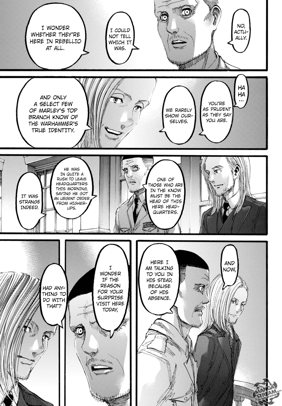 Attack on Titan manga, chapter 97, page 38 of 45