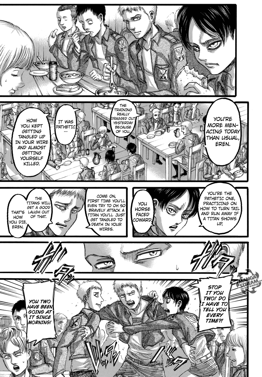 Attack on Titan manga, chapter 97, page 8 of 45