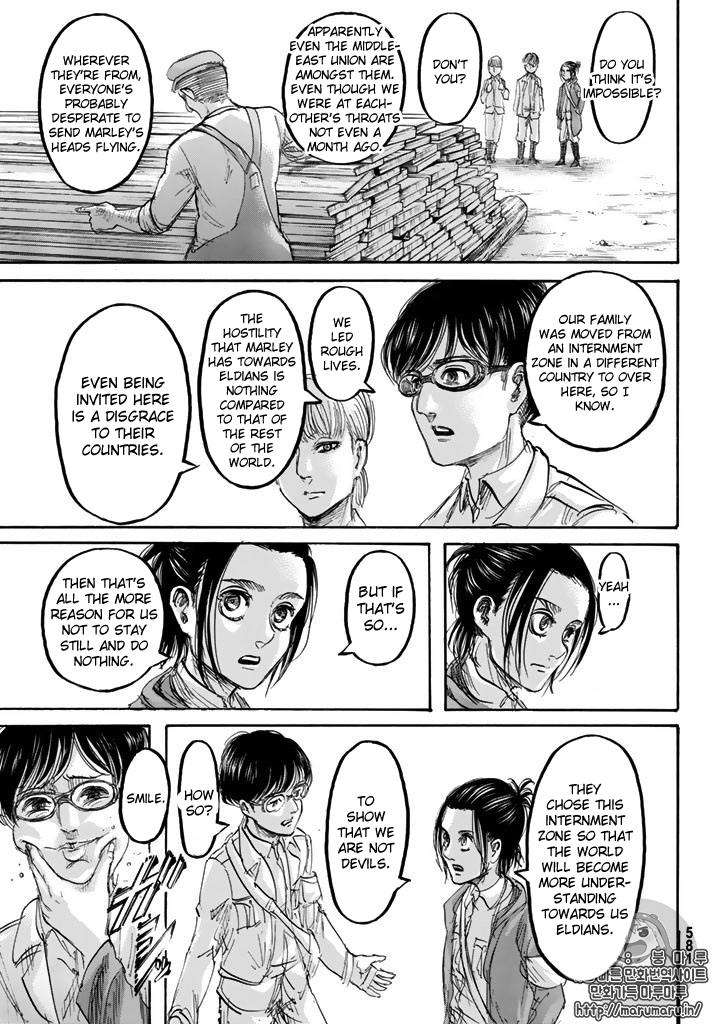 Attack on Titan manga, chapter 98, page 11 of 45