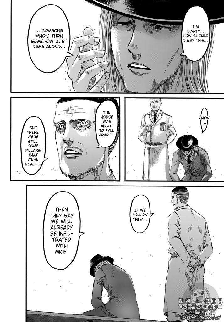 Attack on Titan manga, chapter 98, page 16 of 45