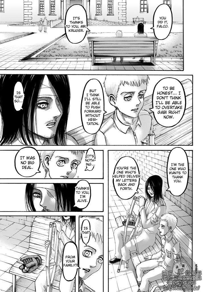 Attack on Titan manga, chapter 98, page 17 of 45