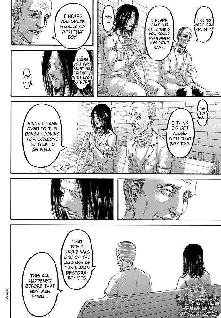 Attack on Titan manga, chapter 98, page 20 of 45