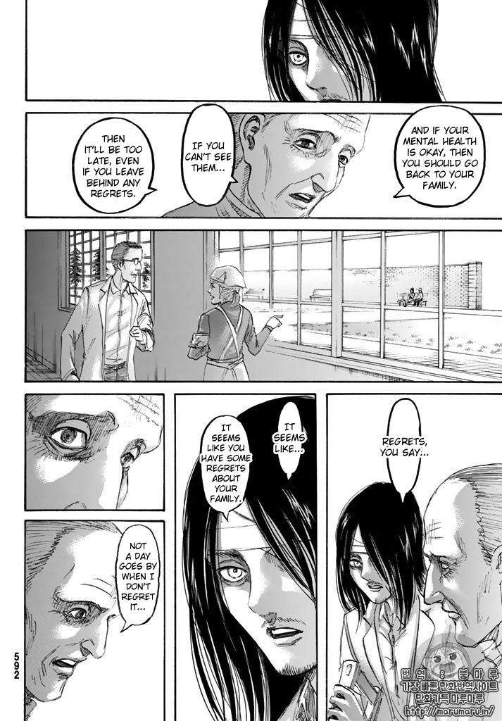 Attack on Titan manga, chapter 98, page 22 of 45