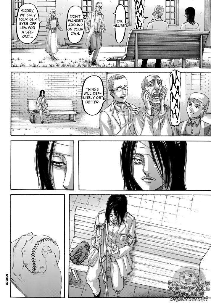 Attack on Titan manga, chapter 98, page 24 of 45
