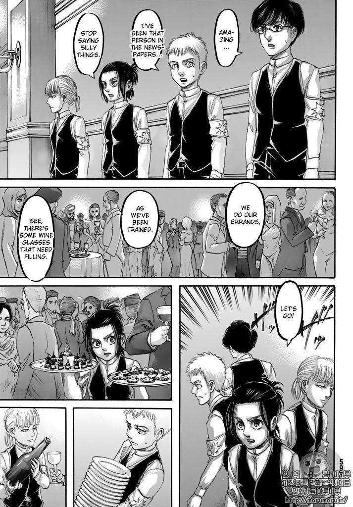 Attack on Titan manga, chapter 98, page 27 of 45