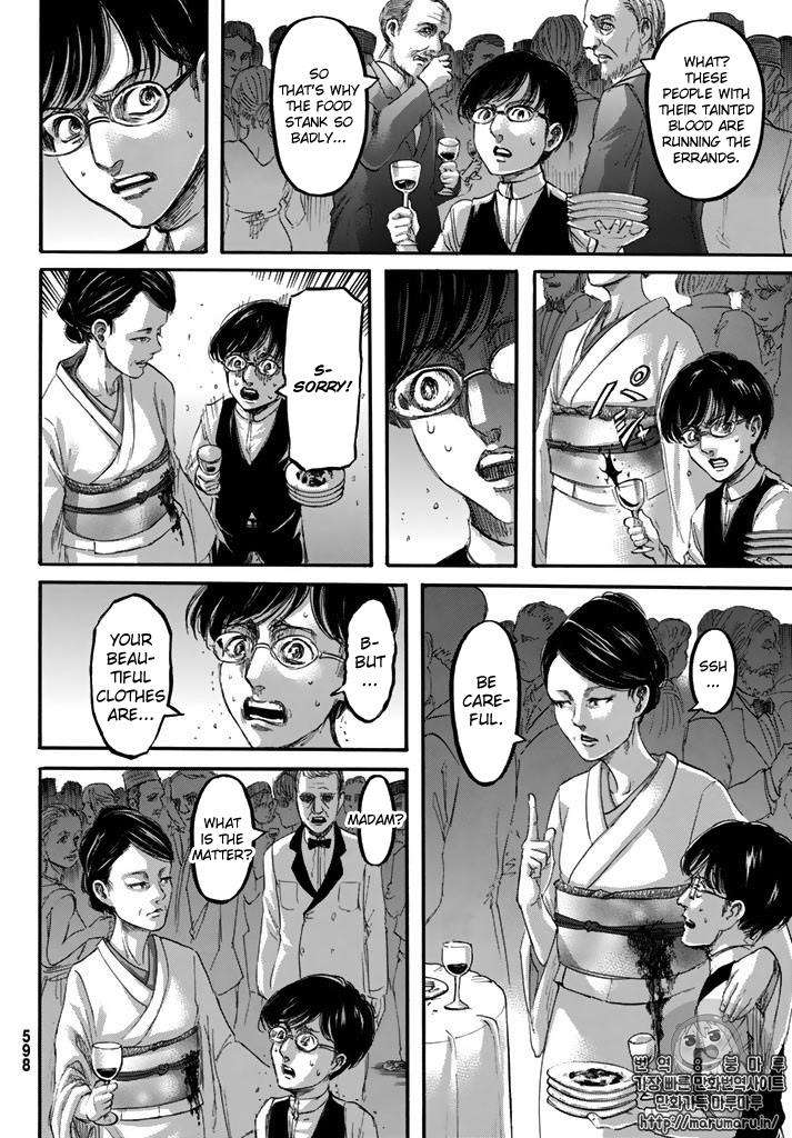 Attack on Titan manga, chapter 98, page 28 of 45