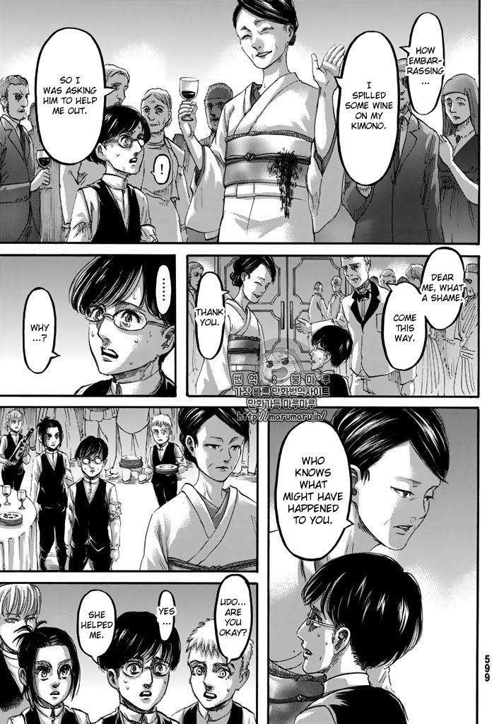 Attack on Titan manga, chapter 98, page 29 of 45