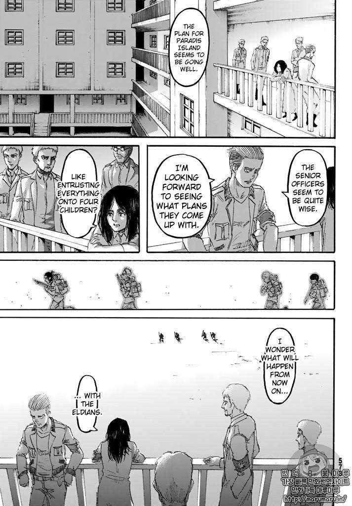 Attack on Titan manga, chapter 98, page 3 of 45