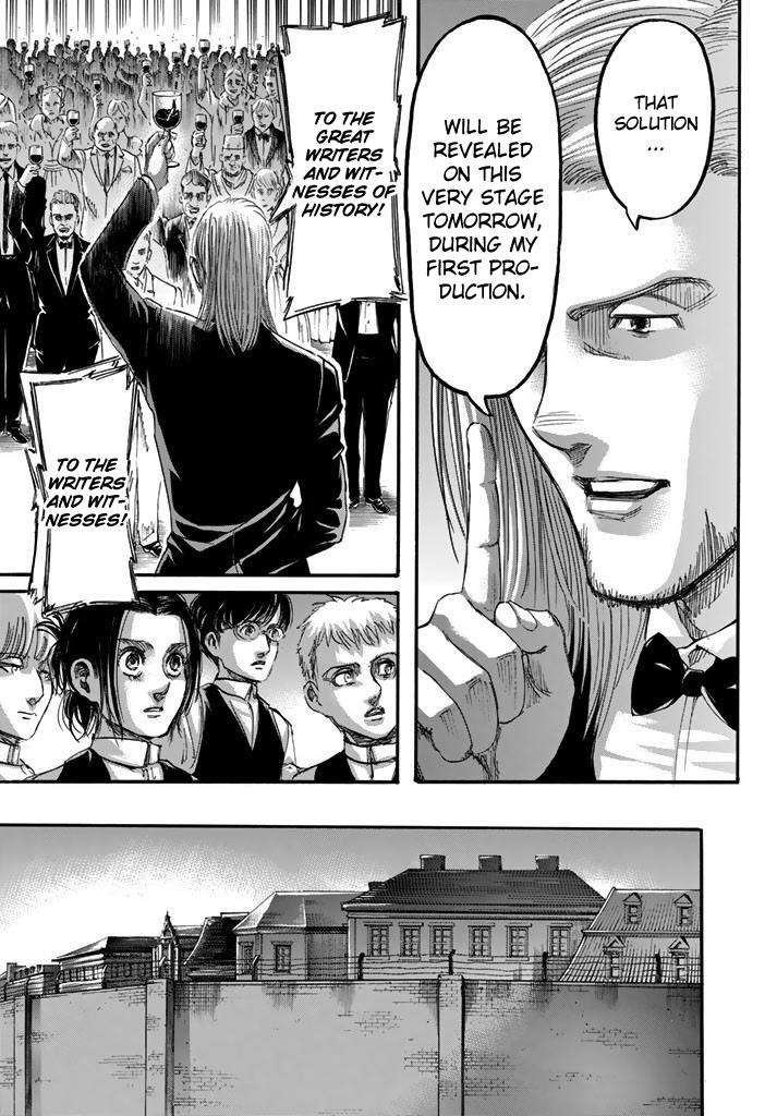 Attack on Titan manga, chapter 98, page 35 of 45