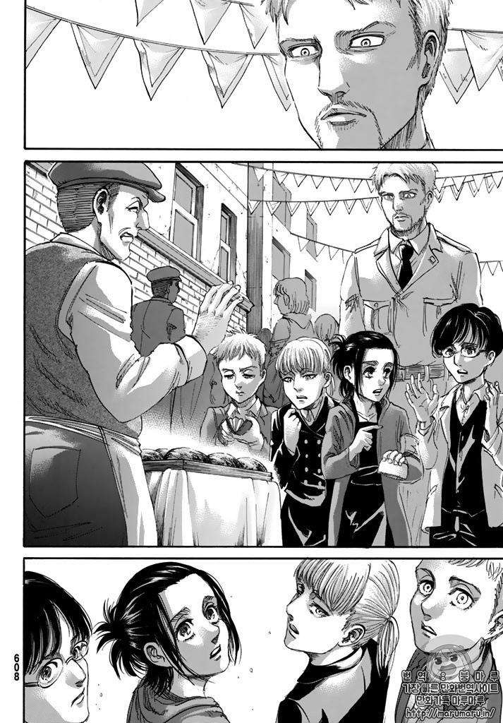 Attack on Titan manga, chapter 98, page 38 of 45