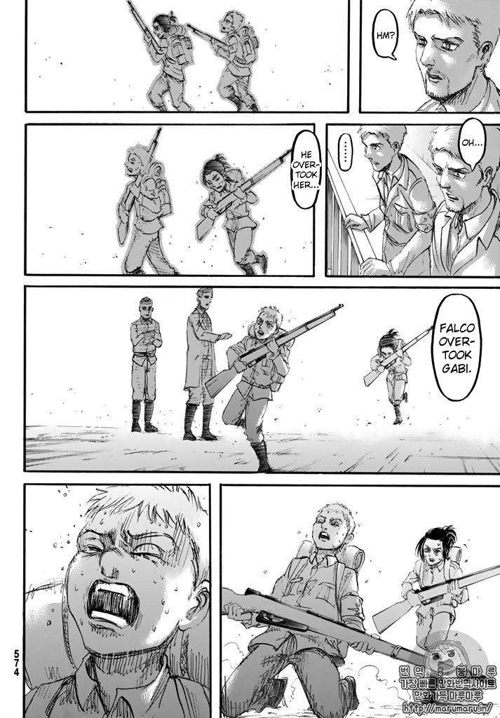Attack on Titan manga, chapter 98, page 4 of 45