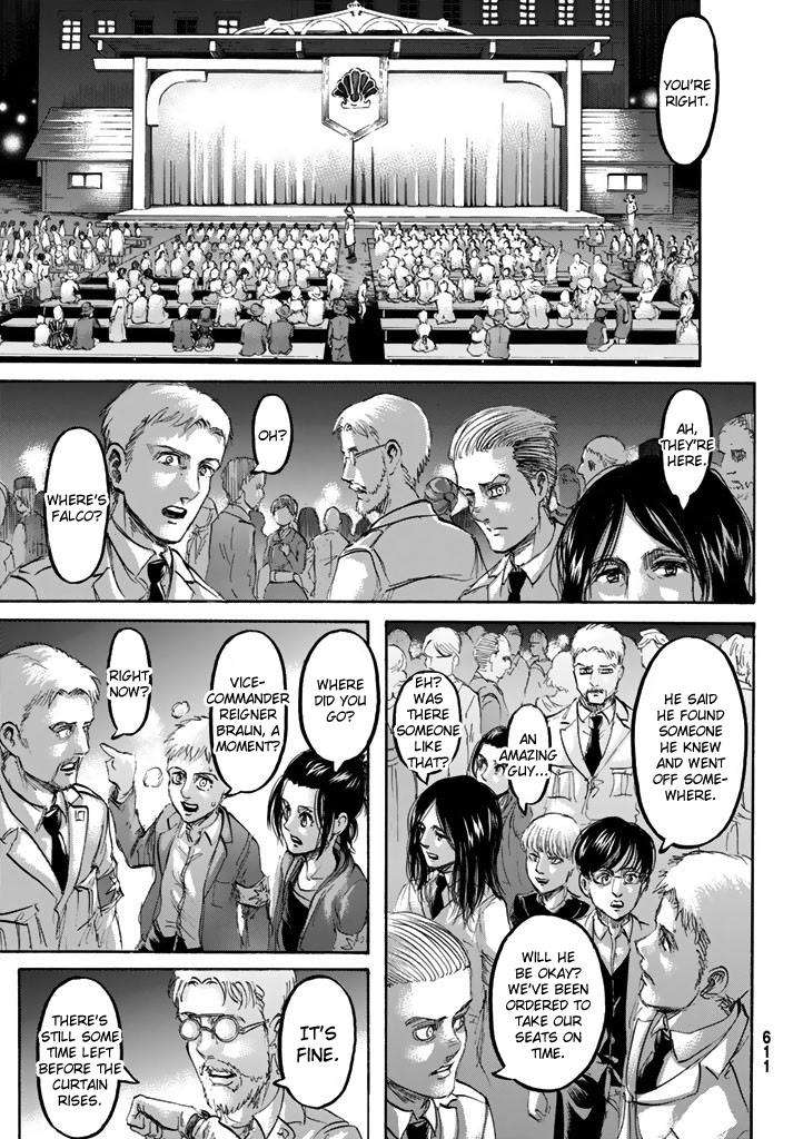 Attack on Titan manga, chapter 98, page 41 of 45