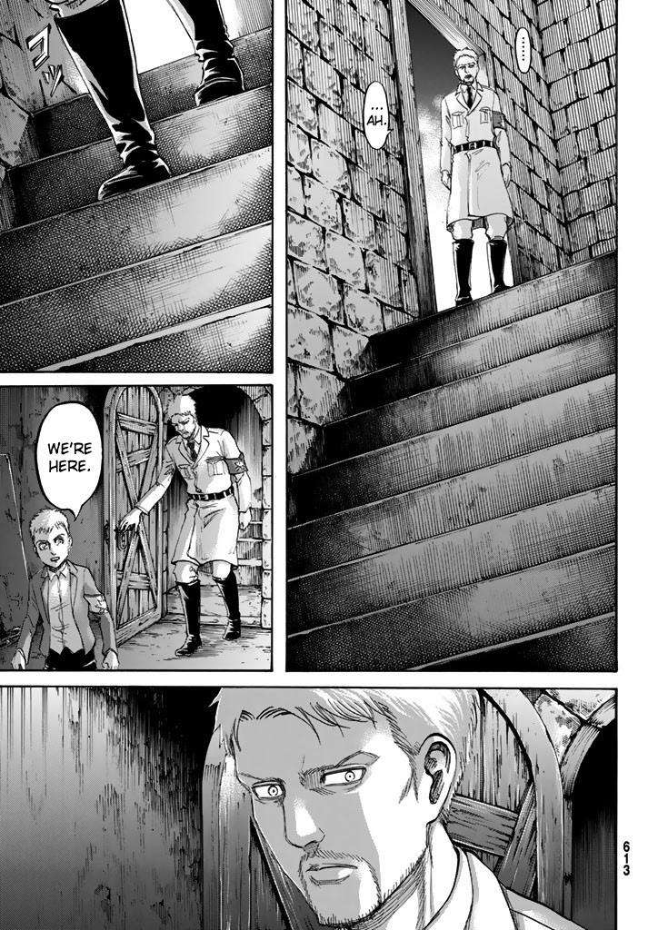 Attack on Titan manga, chapter 98, page 43 of 45