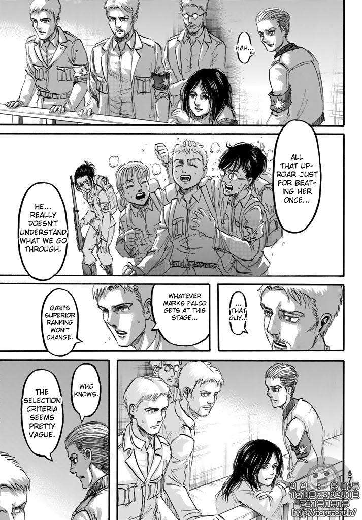 Attack on Titan manga, chapter 98, page 5 of 45