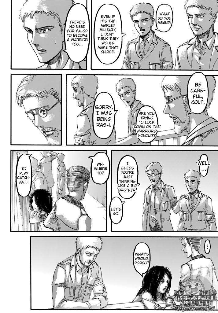 Attack on Titan manga, chapter 98, page 6 of 45