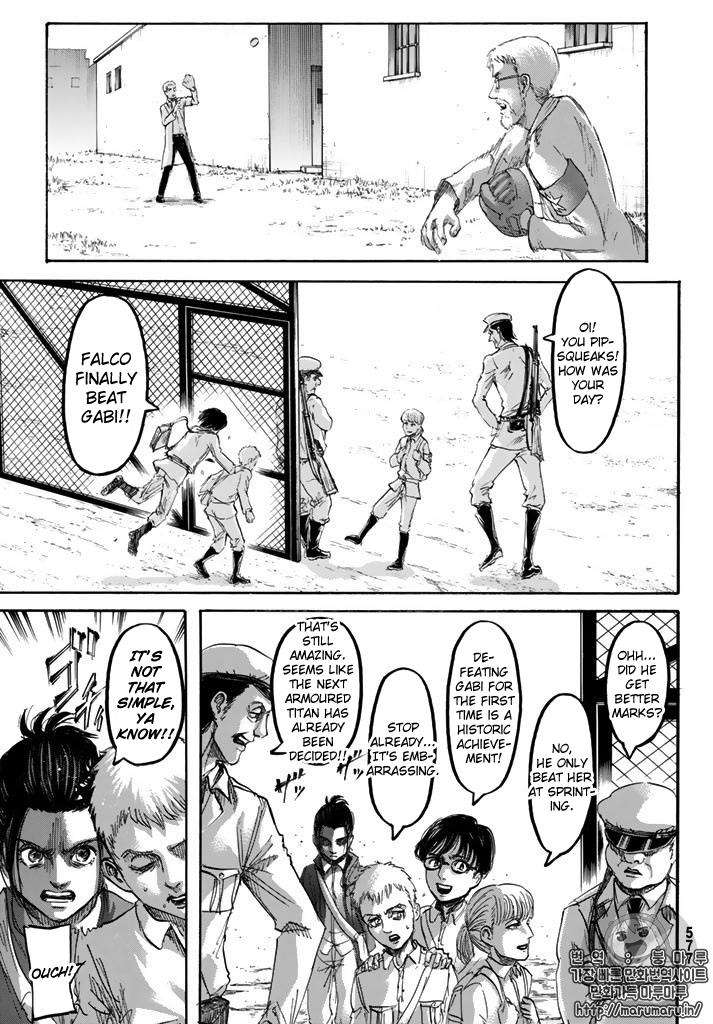 Attack on Titan manga, chapter 98, page 7 of 45