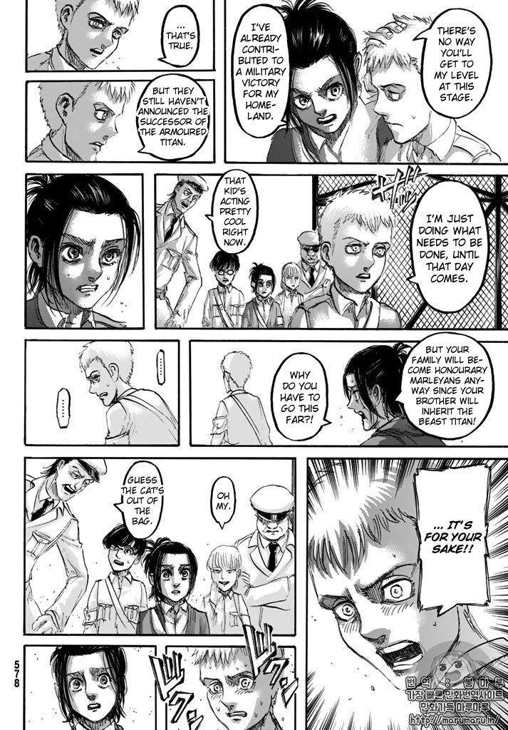 Attack on Titan manga, chapter 98, page 8 of 45