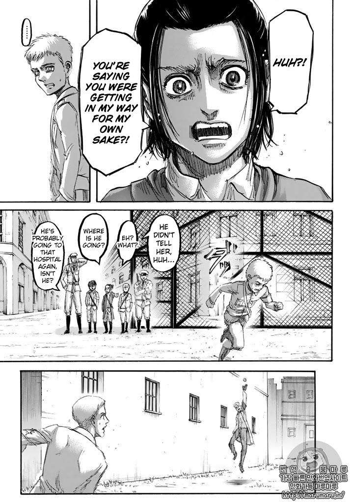 Attack on Titan manga, chapter 98, page 9 of 45