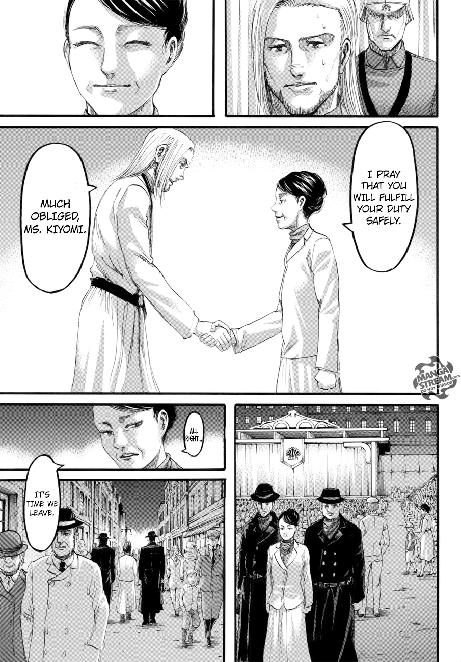 Attack on Titan manga, chapter 99, page 12 of 46