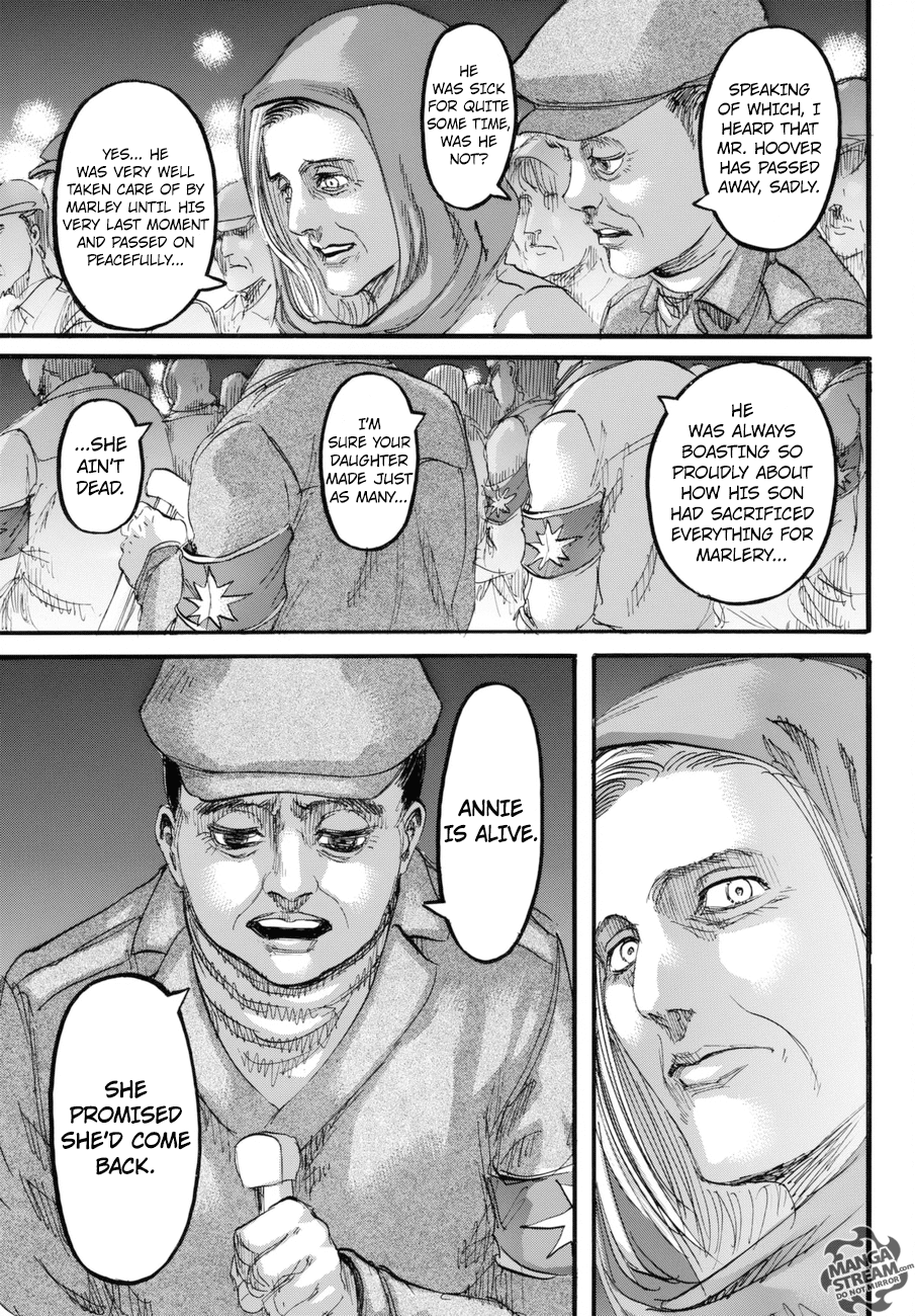 Attack on Titan manga, chapter 99, page 14 of 46