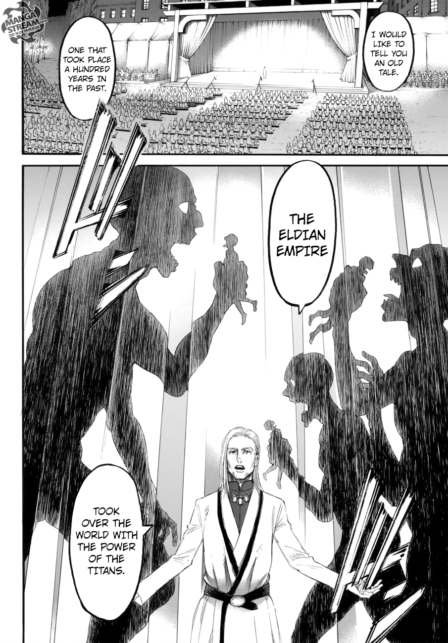 Attack on Titan manga, chapter 99, page 21 of 46