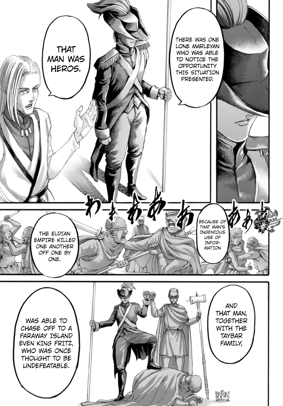 Attack on Titan manga, chapter 99, page 24 of 46
